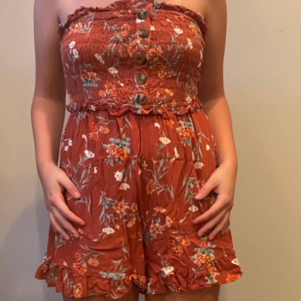 floral romper